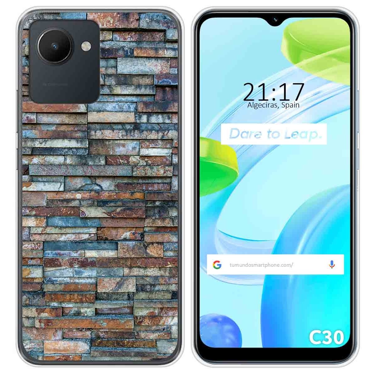 Funda Silicona para Realme C30 diseño Ladrillo 05 Dibujos