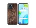 Funda Silicona para Realme C30 diseño Madera 06 Dibujos