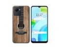 Funda Silicona para Realme C30 diseño Madera 11 Dibujos