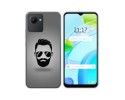 Funda Silicona para Realme C30 diseño Barba Dibujos