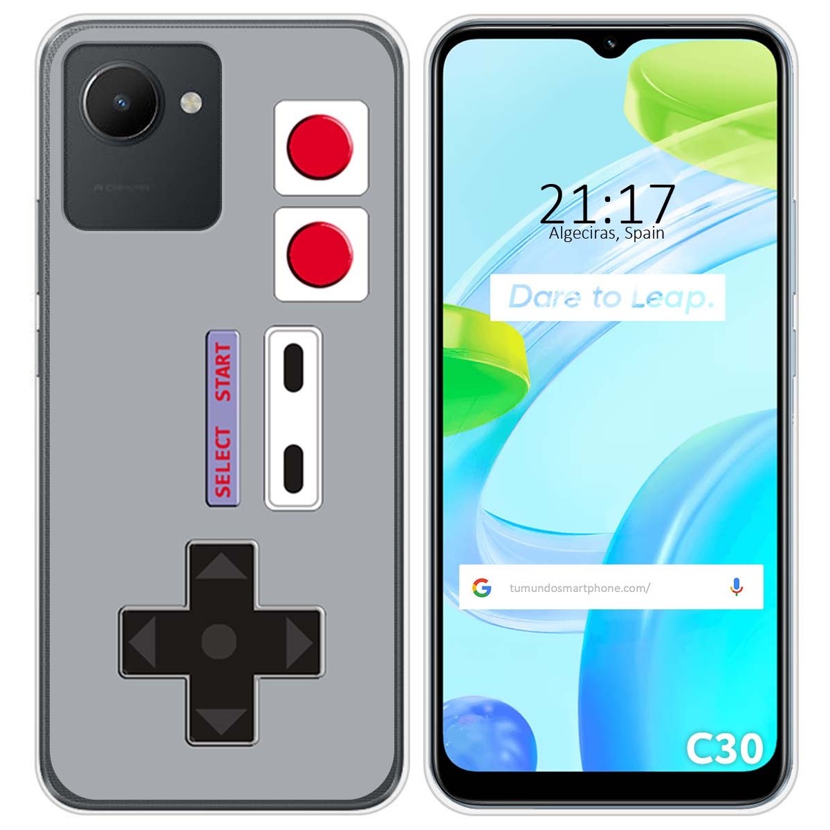 Funda Silicona para Realme C30 diseño Consola Dibujos