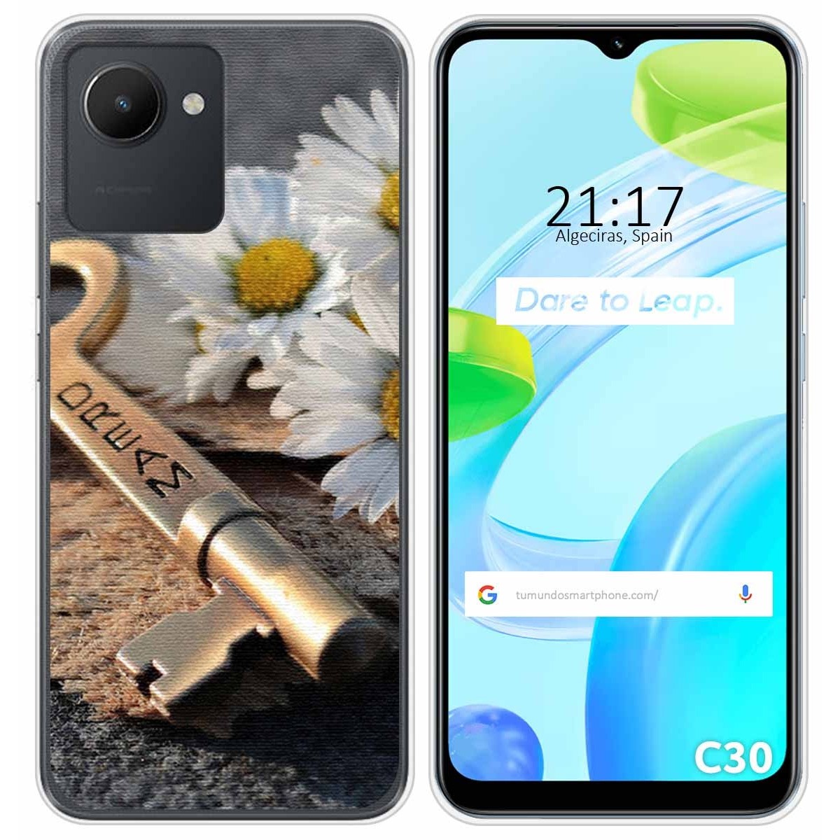 Funda Silicona para Realme C30 diseño Dream Dibujos