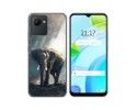 Funda Silicona para Realme C30 diseño Elefante Dibujos