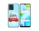 Funda Silicona para Realme C30 diseño Furgoneta Dibujos
