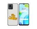 Funda Silicona para Realme C30 diseño Leones Dibujos