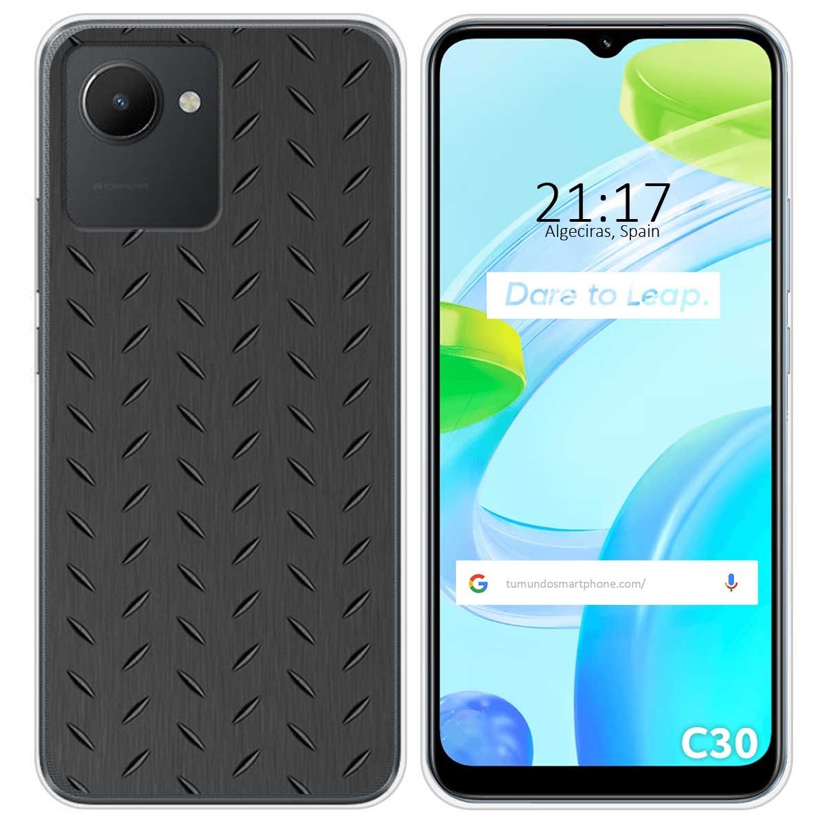 Funda Silicona para Realme C30 diseño Metal Dibujos