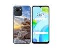 Funda Silicona para Realme C30 diseño Sunset Dibujos