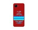 Funda Silicona Líquida Roja para Realme C30 diseño Agua Dibujos