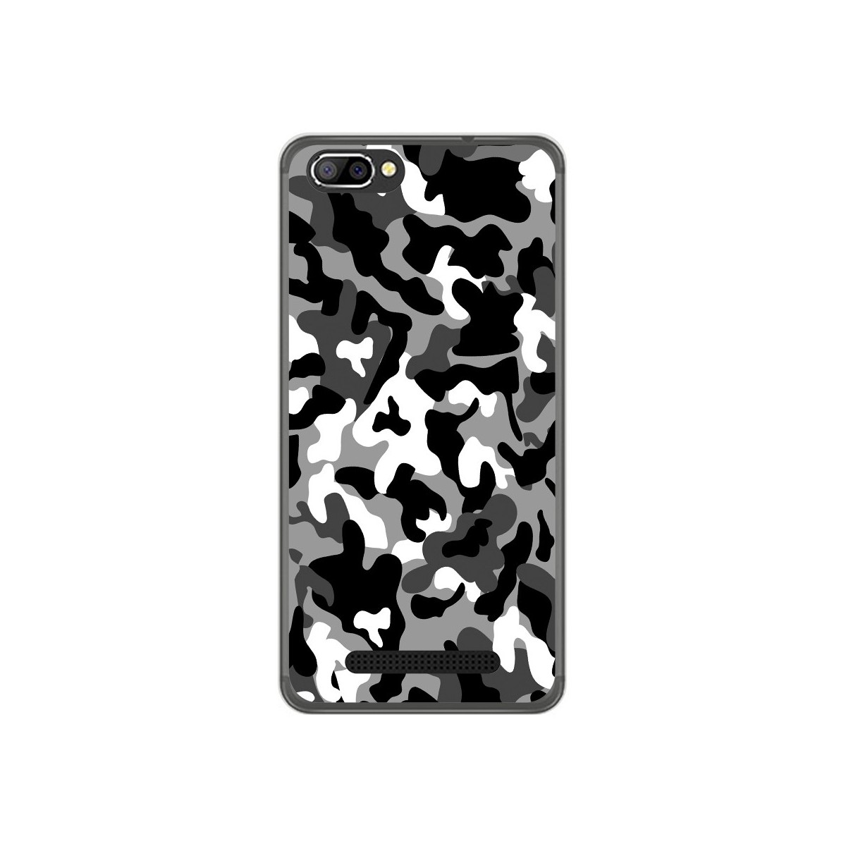 Funda Gel Tpu para Doogee X20 / X20L Diseño Snow Camuflaje Dibujos