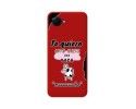 Funda Silicona Líquida Roja para Realme C30 diseño Vaca Dibujos