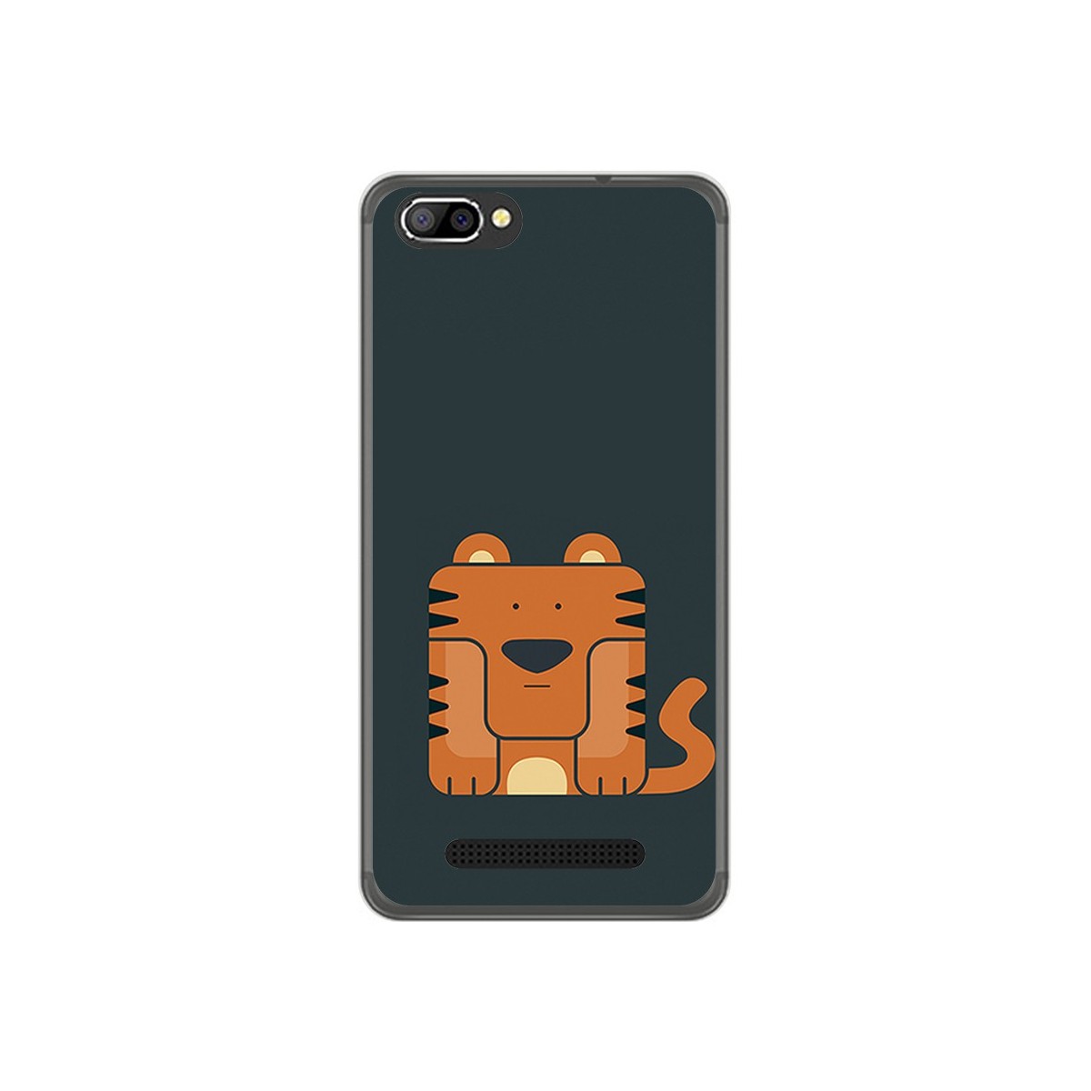 Funda Gel Tpu para Doogee X20 / X20L Diseño Tigre Dibujos