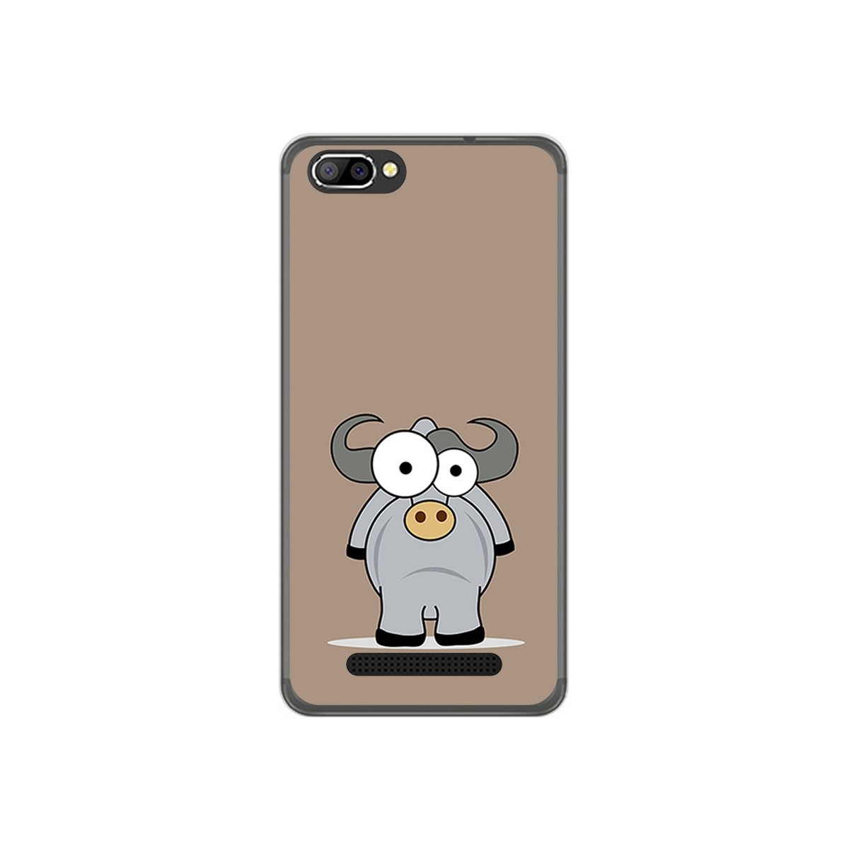 Funda Gel Tpu para Doogee X20 / X20L Diseño Toro Dibujos