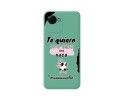 Funda Silicona Líquida Verde para Realme C30 diseño Vaca Dibujos