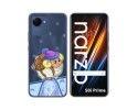 Funda Silicona Transparente para Realme Narzo 50i Prime diseño Cabra Dibujos