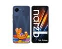 Funda Silicona Transparente para Realme Narzo 50i Prime diseño Leopardo Dibujos