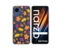 Funda Silicona Transparente para Realme Narzo 50i Prime diseño Otoño Dibujos