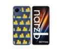 Funda Silicona Transparente para Realme Narzo 50i Prime diseño Pato Dibujos