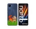 Funda Silicona Transparente para Realme Narzo 50i Prime diseño Tigre Dibujos