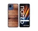 Funda Silicona para Realme Narzo 50i Prime diseño Madera 02 Dibujos