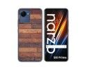 Funda Silicona para Realme Narzo 50i Prime diseño Madera 03 Dibujos