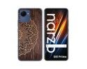 Funda Silicona para Realme Narzo 50i Prime diseño Madera 06 Dibujos