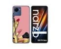 Funda Silicona para Realme Narzo 50i Prime diseño Brochas Dibujos