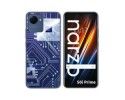 Funda Silicona para Realme Narzo 50i Prime diseño Circuito Dibujos