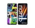 Funda Silicona para Realme Narzo 50i Prime diseño Comic Dibujos