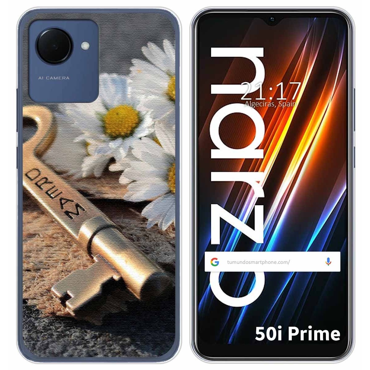 Funda Silicona para Realme Narzo 50i Prime diseño Dream Dibujos
