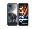 Funda Silicona para Realme Narzo 50i Prime diseño Elefante Dibujos