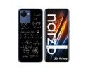 Funda Silicona para Realme Narzo 50i Prime diseño Formulas Dibujos