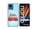 Funda Silicona para Realme Narzo 50i Prime diseño Furgoneta Dibujos