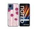 Funda Silicona para Realme Narzo 50i Prime diseño Flores Vintage Dibujos
