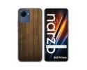 Funda Silicona para Realme Narzo 50i Prime diseño Madera Dibujos
