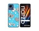 Funda Silicona para Realme Narzo 50i Prime diseño Mariposas Dibujos