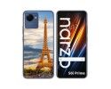 Funda Silicona para Realme Narzo 50i Prime diseño Paris Dibujos