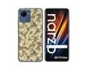 Funda Silicona para Realme Narzo 50i Prime diseño Sand Camuflaje Dibujos