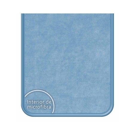 Funda Silicona Líquida Azul para Realme Narzo 50i Prime diseño Culo Natural Dibujos