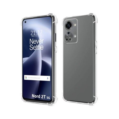 Funda Silicona Antigolpes Transparente para OnePlus Nord 2T 5G