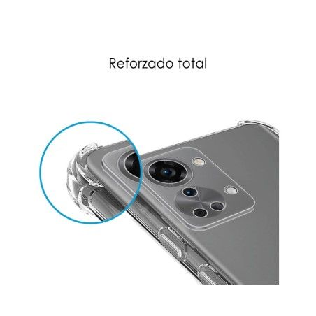 Funda Silicona Antigolpes Transparente para OnePlus Nord 2T 5G