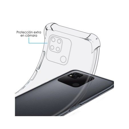 Funda Silicona Antigolpes Transparente compatible con Xiaomi Redmi 10A