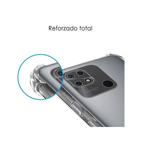 Funda Silicona Antigolpes Transparente compatible con Xiaomi Redmi 10A