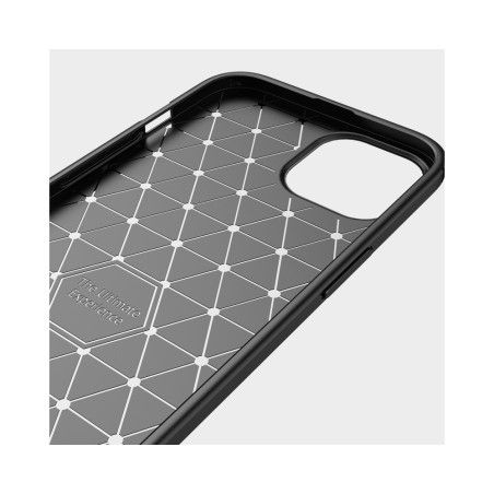 Funda Gel Tpu Tipo Carbon Negra para Xiaomi POCO F4 5G