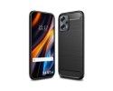 Funda Gel Tpu Tipo Carbon Negra para Xiaomi POCO X4 GT 5G