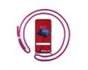 Funda Colgante Transparente para Nothing Phone 1 con Cordon Rosa Fucsia