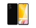 Funda Silicona Gel TPU Negra para Xiaomi 12 Lite 5G