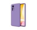 Funda Silicona Líquida Ultra Suave para Xiaomi 12 Lite 5G color Morada