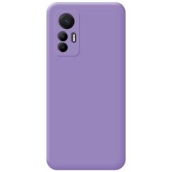 Funda Silicona Líquida Ultra Suave para Xiaomi 12 Lite 5G color Morada 2