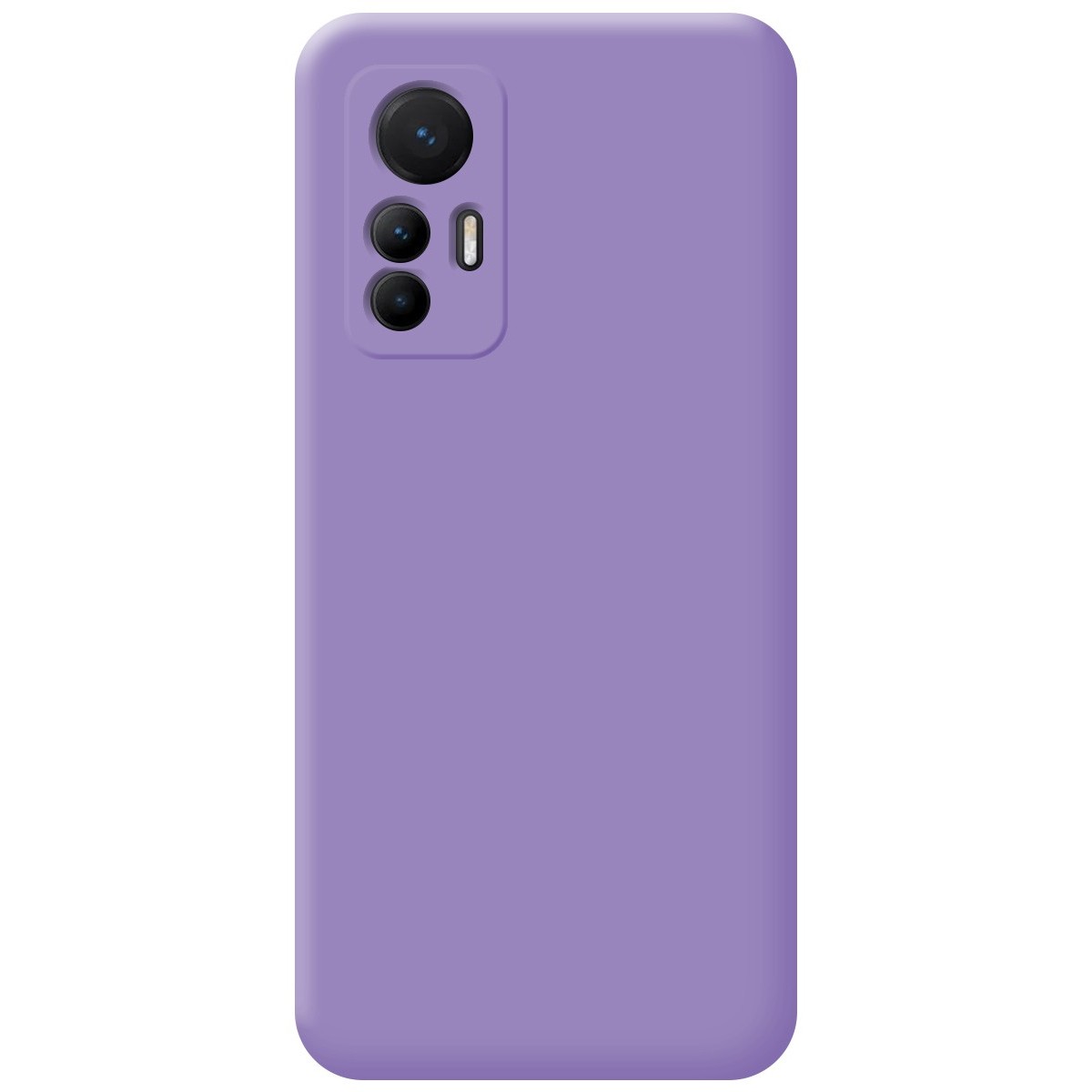 Funda Silicona Líquida Ultra Suave para Xiaomi 12 Lite 5G color Morada