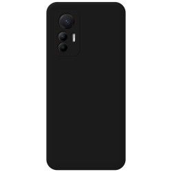 Funda Silicona Líquida Ultra Suave para Xiaomi 12 Lite 5G color Negra 2